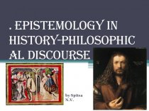 Epistemology in history-philosophical discourse