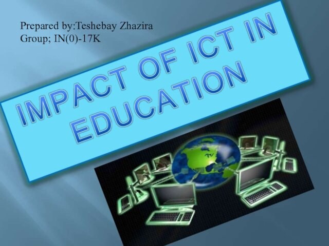 Impact of ICT in education