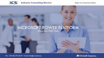 Microsoft Power Platform (PowerApp, CDS, Flow)