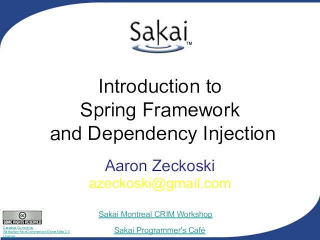 Introduction to spring framework and dependency injection