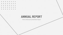 Annual Report by Slidesgo, template