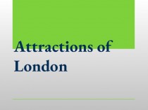 Attractions of London