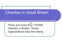Charities in Great Britain
