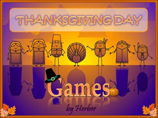 Thanksgiving day. Games un activities