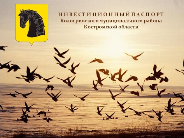 Инвестиционный паспорт Кологривского муниципального района Костромской области 2