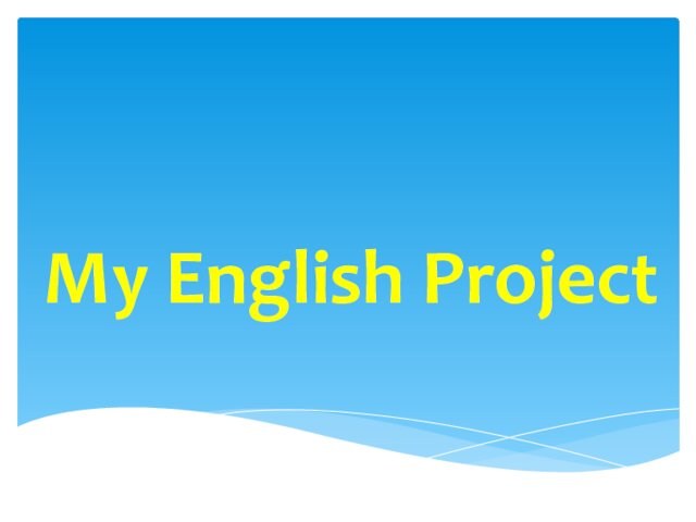 My English Project