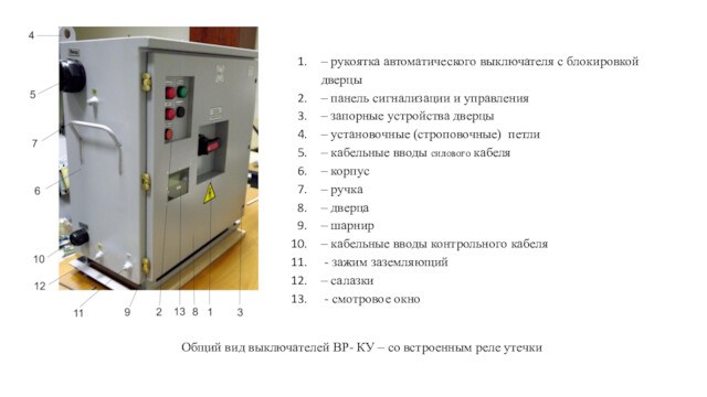 Автоматические выключатели презентация