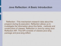 Java Reflection: A Basic Introduction
