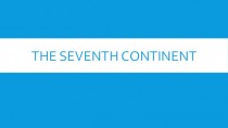 The seventh continent