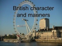 British character and manners