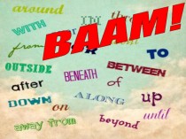 Baam prepositions for pre movers