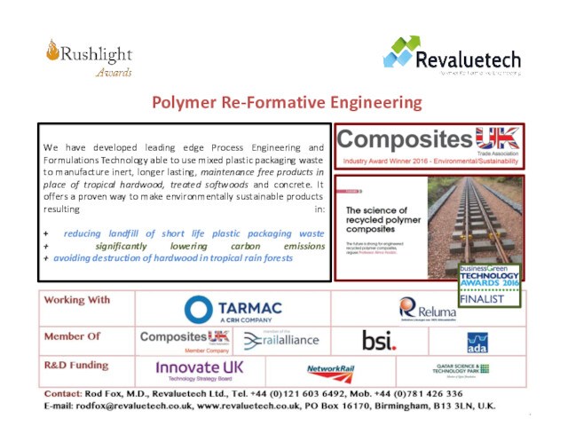 Polymer Re-Formative Engineering