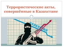 Террористические акты, совершённые в Казахстане