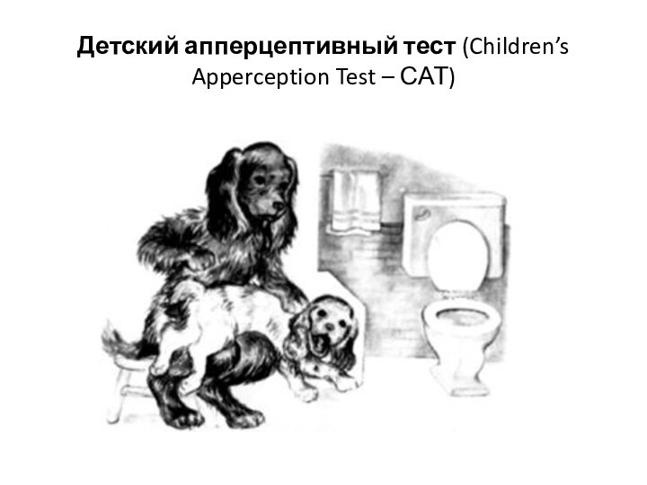 Детский апперцептивный тест (Children’s Apperception Test – САТ)