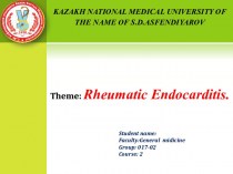 Rheumatic Endocarditis
