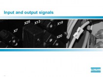 Input and output signals