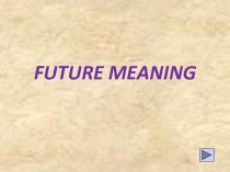 Future meaning