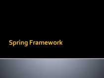 Spring Framework
