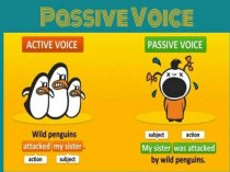 Active voice. Passive voice