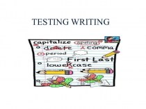 Testing writing