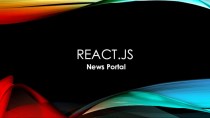 REACT.JS News Portal