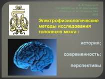 Электрофизиологические методы исследования головного мозга