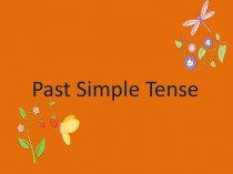 Past simple tense