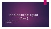 The Capital of Egypt (Cairo)