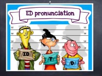 ED pronunciation