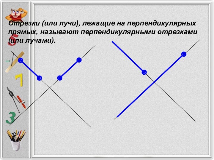 На рисунке прямая а перпендикулярна прямой б тогда отрезок вк называется