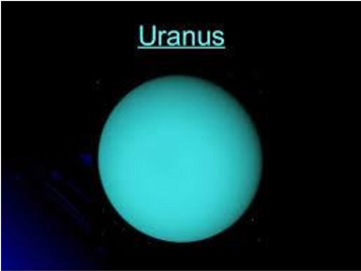 Uranus. Caracteristici