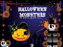 Halloween monsters fun activities games