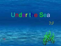 Under the sea. 6