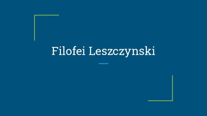 Filofei Leszczynski