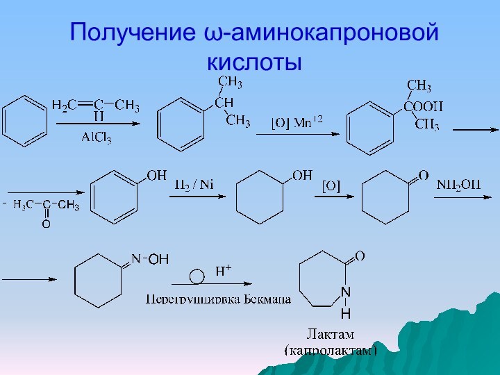 Получение ω-аминокапроновой кислоты
