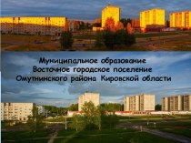 Восточное городское поселение Омутнинского района Кировской области