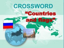 Crossword Countries and flags