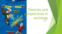 Theories and perspectives in sociology