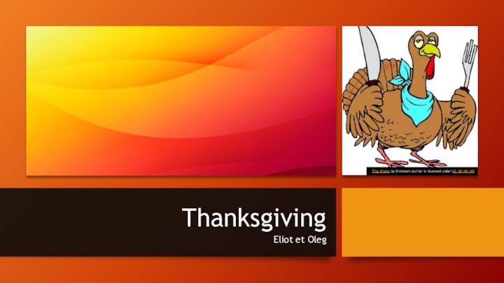 Thanksgiving. Histoire de Thanksgiving