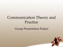Communication theory and practice