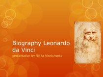 Biography Leonardo da Vinci