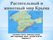 Растительный и животный мир Крыма