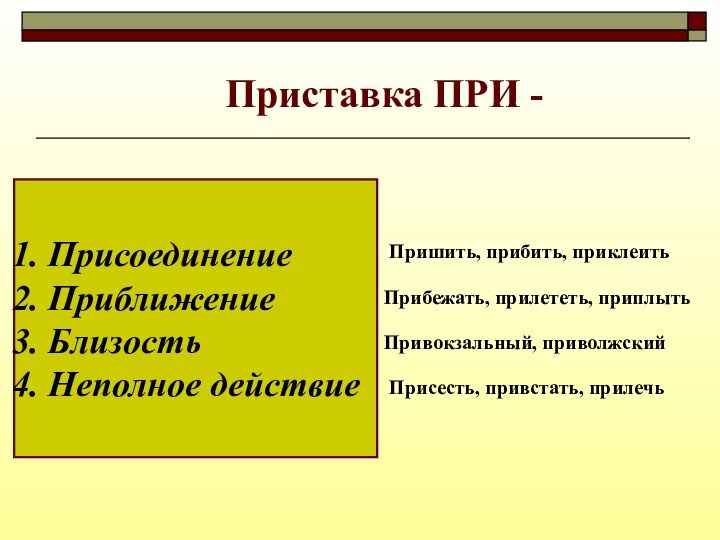 Преинтересный преуспеть претворить. Присоединение приставка при. Близость приставка при. Преинтересный приставка. Привокзальный присоединение или приближение.