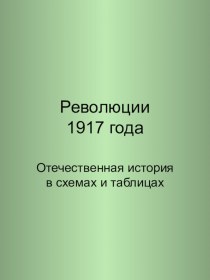Революции 1917 года